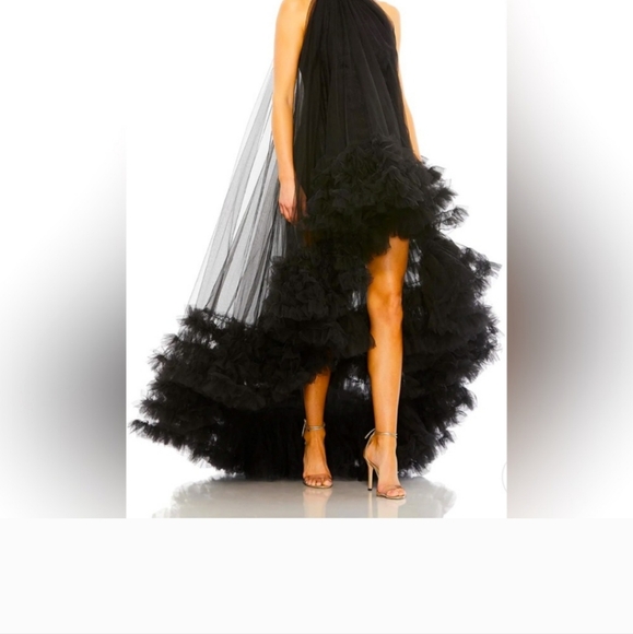 Mac duggal 68252 high low formal dress size 4 - Picture 3 of 4